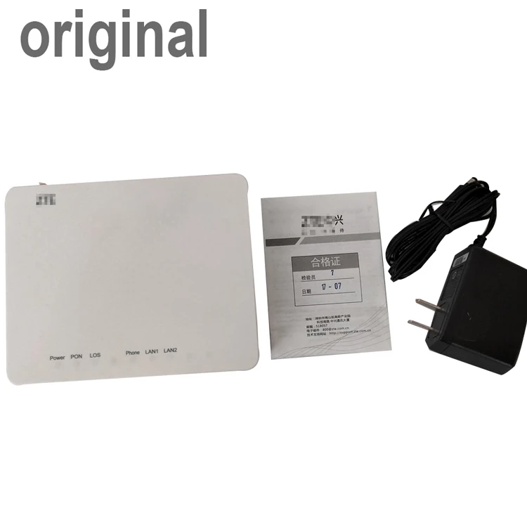 Small Netlink ONT FTTR Equipment EPON No WiFi TR069 F412 V6.0 1GE+1FE+1POTS Smart Android Wireless ONT ONU FOR ZTE