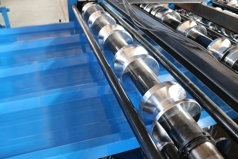 Cobertura Calaminon Tr4 Tr5 Tr6 planchas de zinc para el techo maquina para hacer calamina