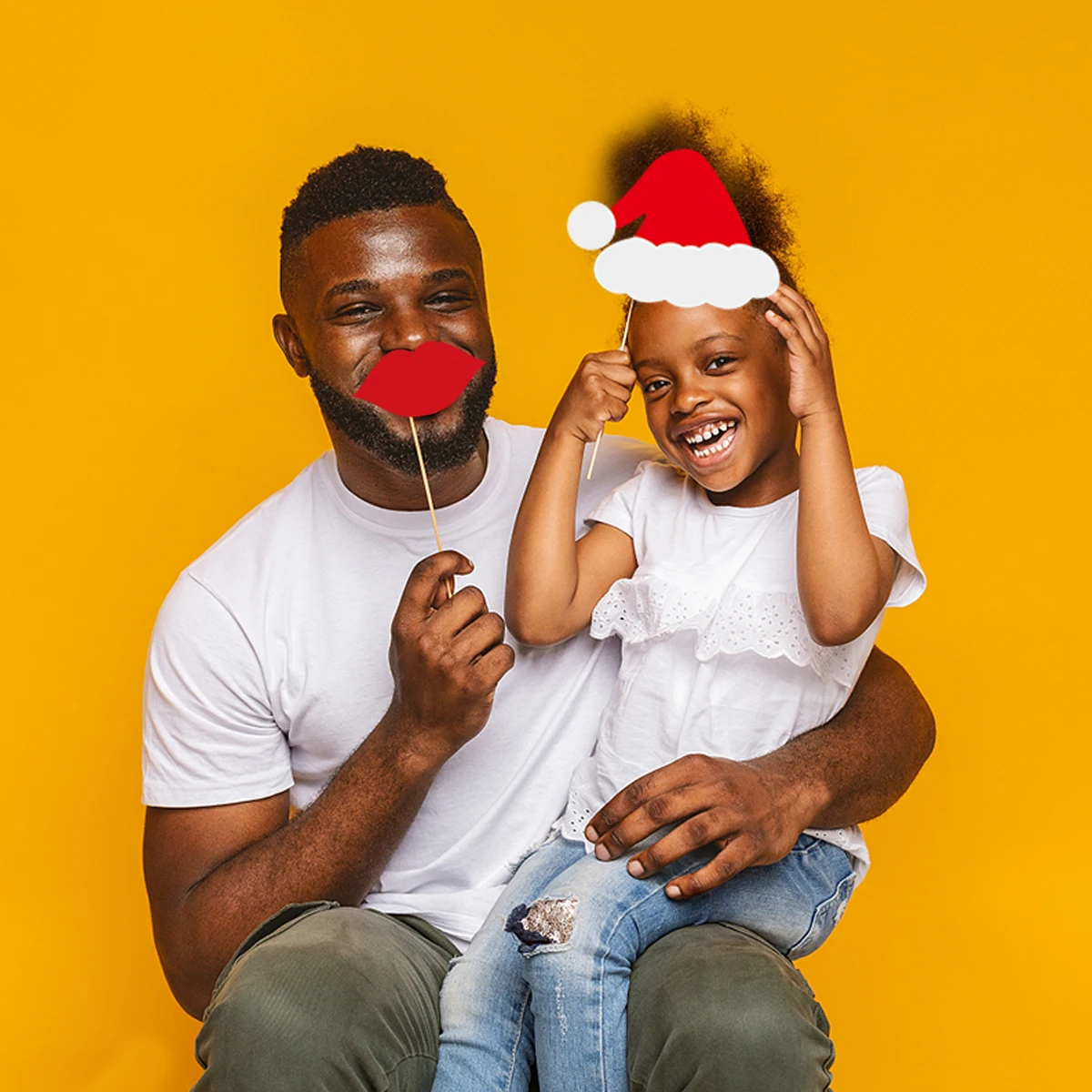 Amazon hot sale Christmas Ornament baby photo props geometric photo props with Santa Claus  Magic Hat christmas decoration