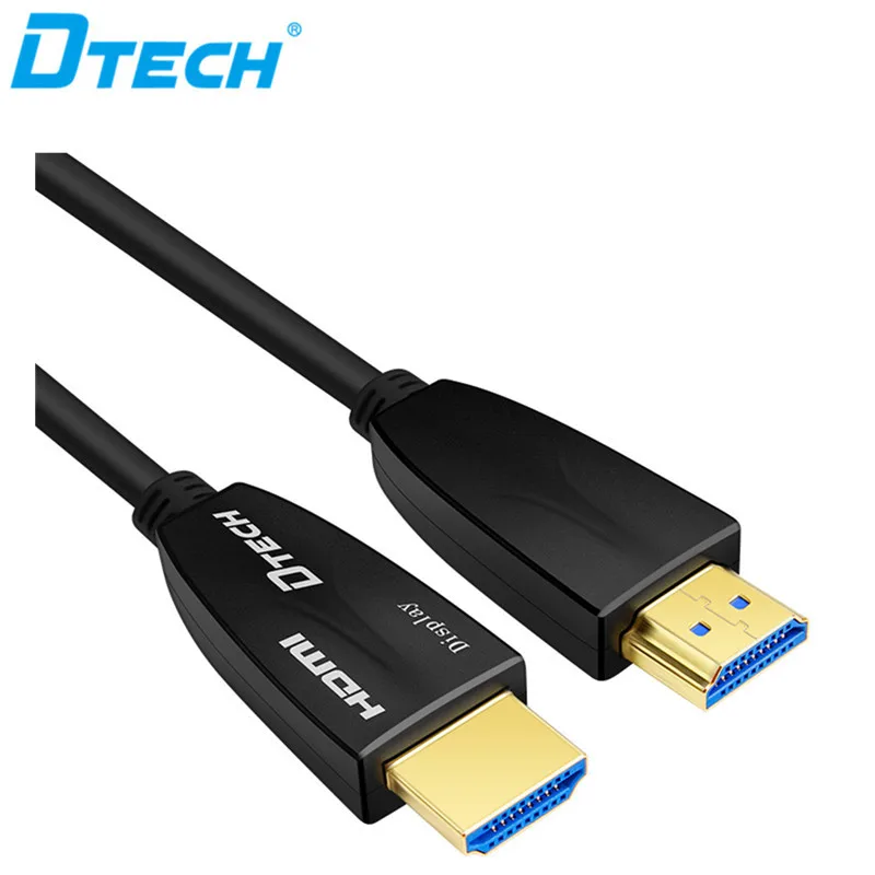 DTECH 4k Long Fiber 50m 25 20m 15 10 Meters 5 2m 4k Hdmi 2.0 Cable for video projector