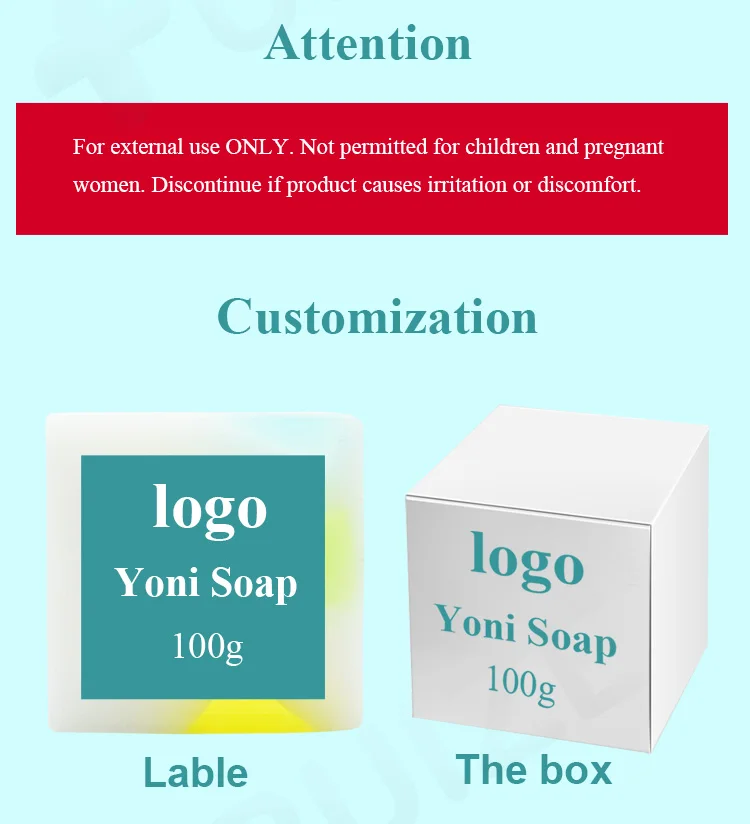 Wholesale Feminine Hygiene Products Handmade Soap Nautral organic Feminine Yoni Soap Private Label Peach Yoni Soap