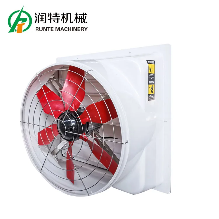 QiluRunte New Arrival  850 Model 24 Inch Pen Pig Farrowing Crate Farm Equipment Livestock Farm Cooling  Ventilkation  Fan