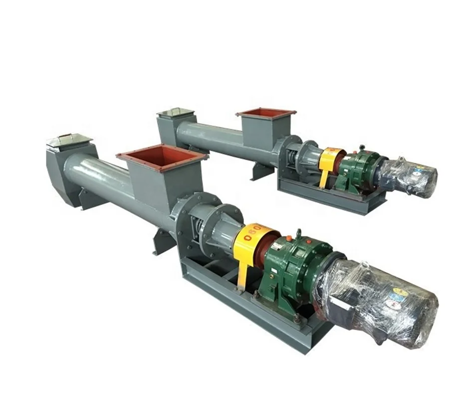 Stainless steel shaftless helix /auger/spiral grain screw feeding conveyor machine with CE approved