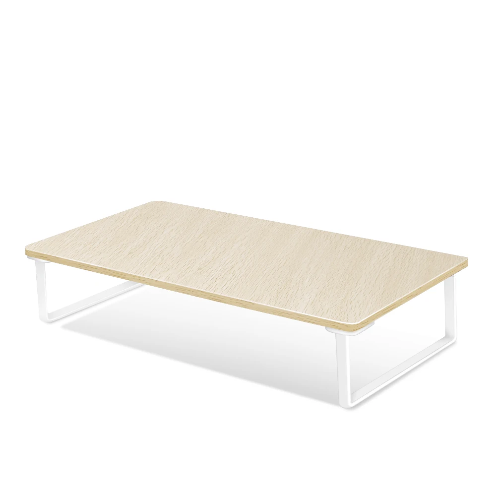 SAIJI New Design 17 Inch Office Standing Computer Desk Light Weight Workstation Table Factory Price Monitor Holder Stand