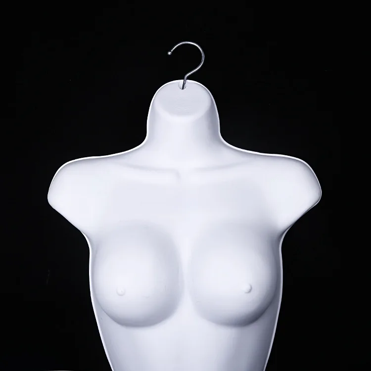 Factory Wholesale Prices Plastic Half Body Female Mannequin Lingerie Model Underwear Clothes Shop Display Hanging