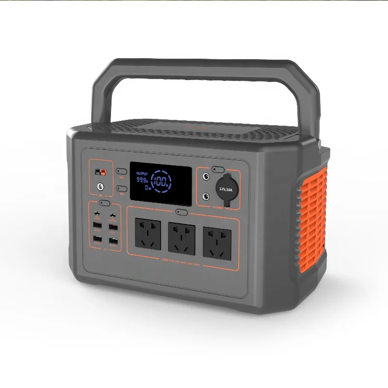 Outdoor Portable Energy Storage 110v 220v High Voltage Dc Power Supply Emergency Power Supply 600w 1200W Portable Power Station