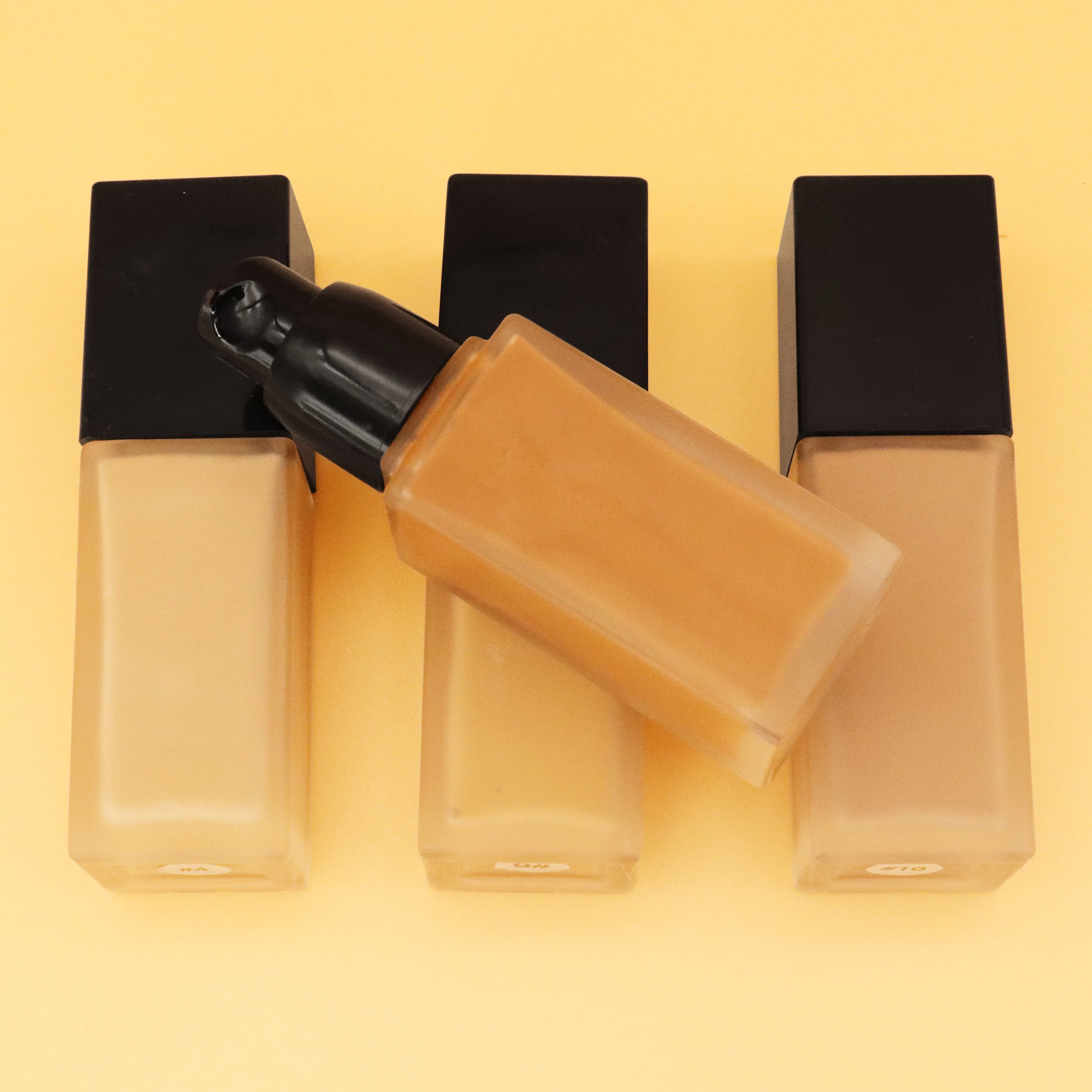 No Logo Vegan Matte Full Coverage Foundation Lightweight Liquid Foundation Makeup