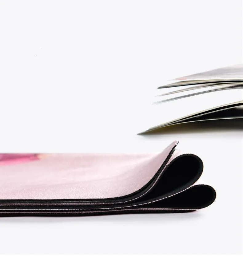 Custom Custom Patterned Non-Slip Foam, 6mm Thick, Home Gym Pilates, Travel Carry Strap Yoga Exercise Mat