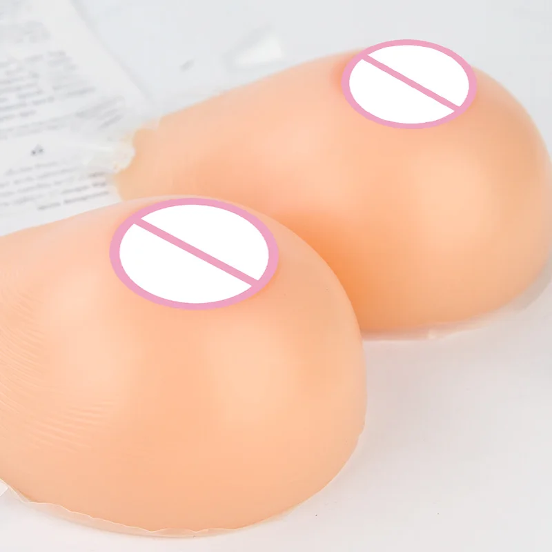 Beautiful False Silicone Breast Forms Artificial Crossdresser False Boobs Free Shipping 1600g/pair Factory Direct Sale
