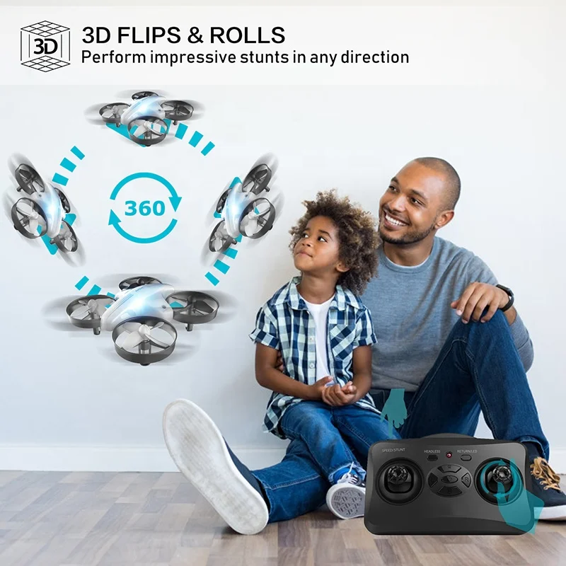 Wholesale new cheapest Altitude hold 360 Degree Stunt Roll rc Drohne Radio Control helicopter toys quadcopter drones