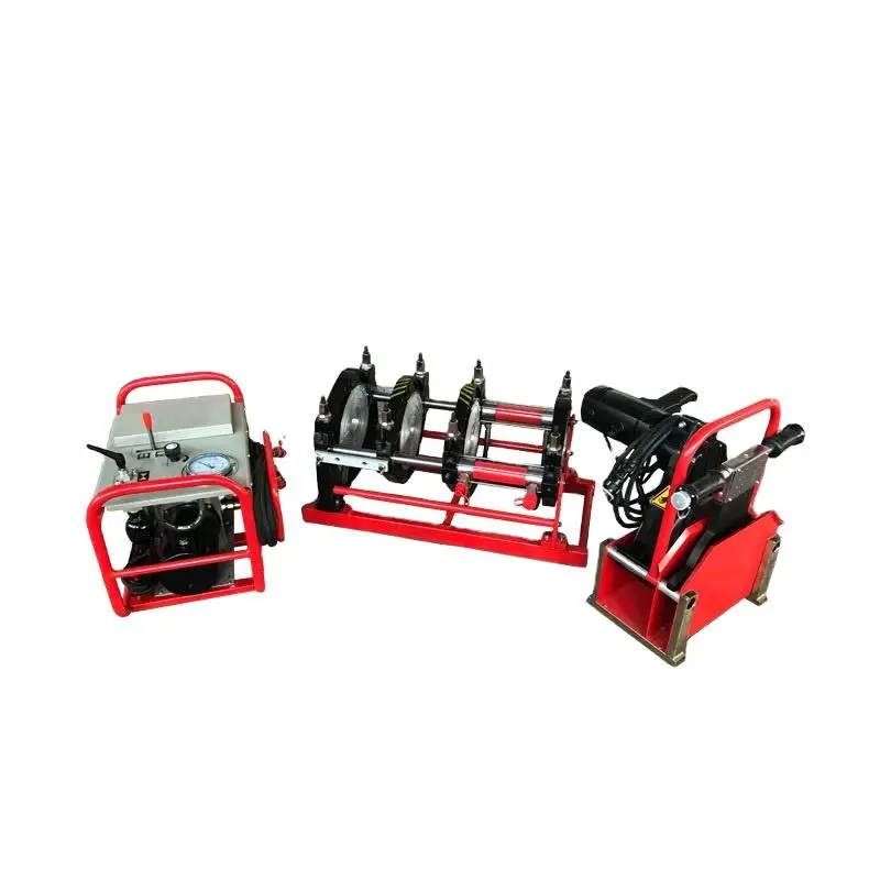 High Quality 90-355mm semi-automatic Hydraulic Hdpe Plastic  butt fusion welding machine