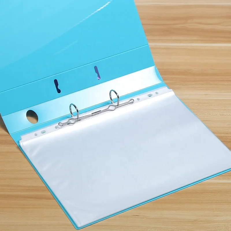 
Folder Cardboard A4 Popular Files Custom Factory Pp Leather Ring Binder Lever Arch File 