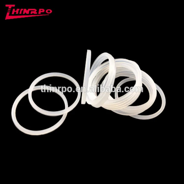 China Custom Molded High clear Silicone seal rubber O ring Medical grade silicone sealimg gasket for shower Nozzle pipe bottle