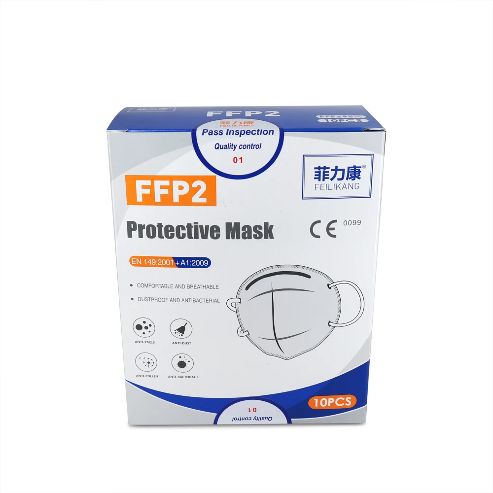
European warehouse face mask ffp2 FFP2 Masks have White list and CE certificate 