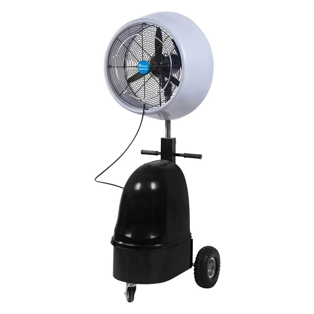 Large Best Industrial Portable Colling Mist Fog Fan Metal CB Ce Outdoor Pedestal Commercial ROHS 1 YEAR EMC Electric(ae存量)*