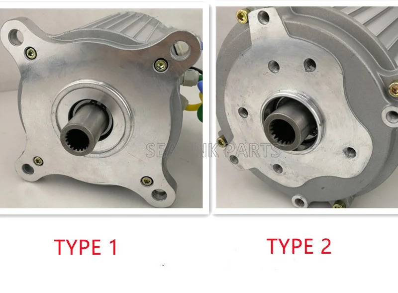 2.5 KW 60V PMSM Motor Permanent-Magnet Synchronous Motor With Controller for electric vehicles