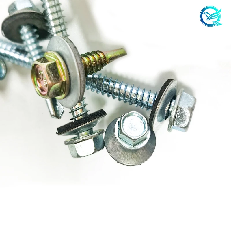 self drilling screw M5.5 Roofing Screws Tapping Screw Sheet Metal Hex Washer Head Stainless Steel