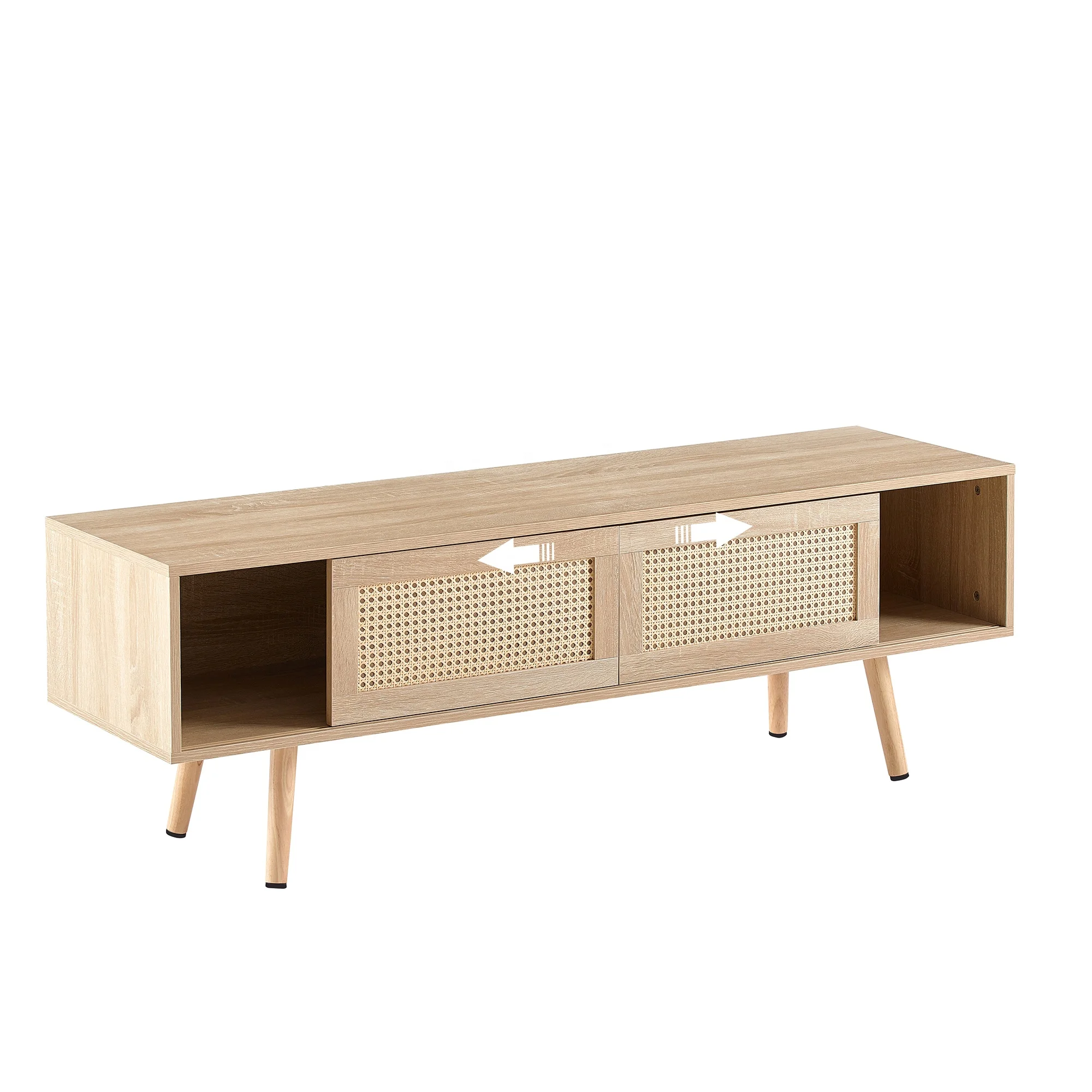 Free Shipping Rattan TV cabinet