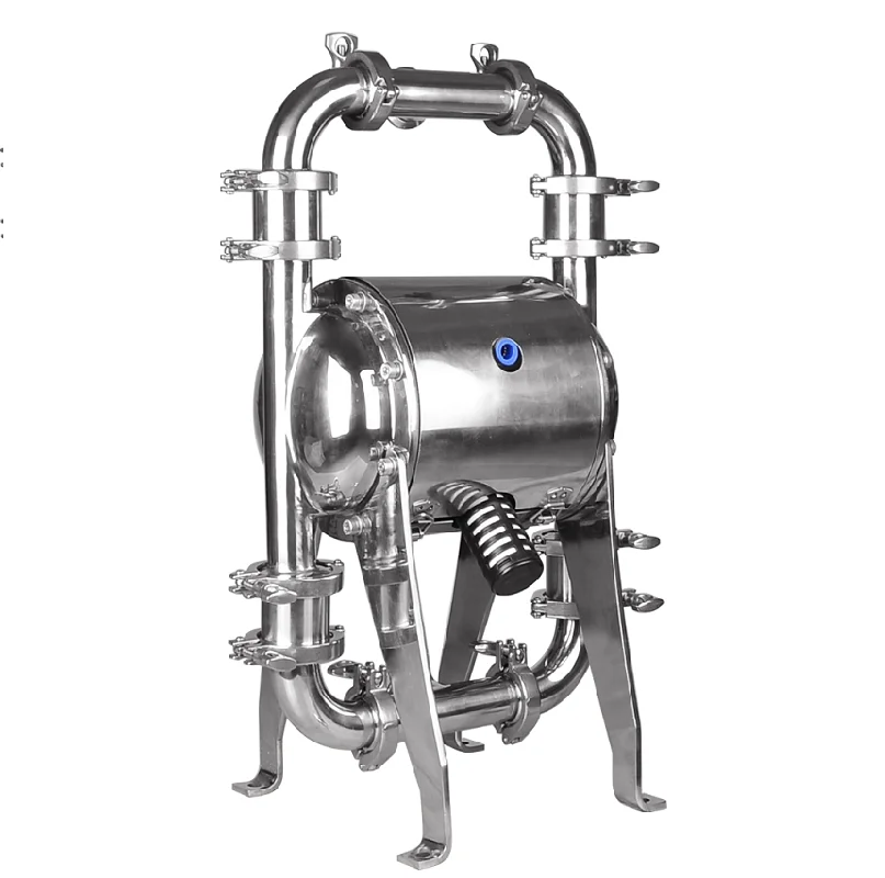 GODO QBW3-50 Sanitary stainless steel pump pneumatic diaphragm pump for food and Beverage factory transfer pumps