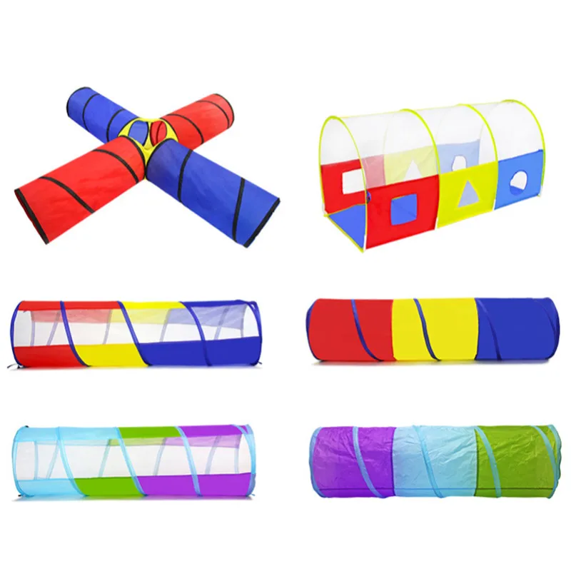 Factory price pop up 1 way pet play tunnels outdoor and indoor dog agility training tunnel for dag