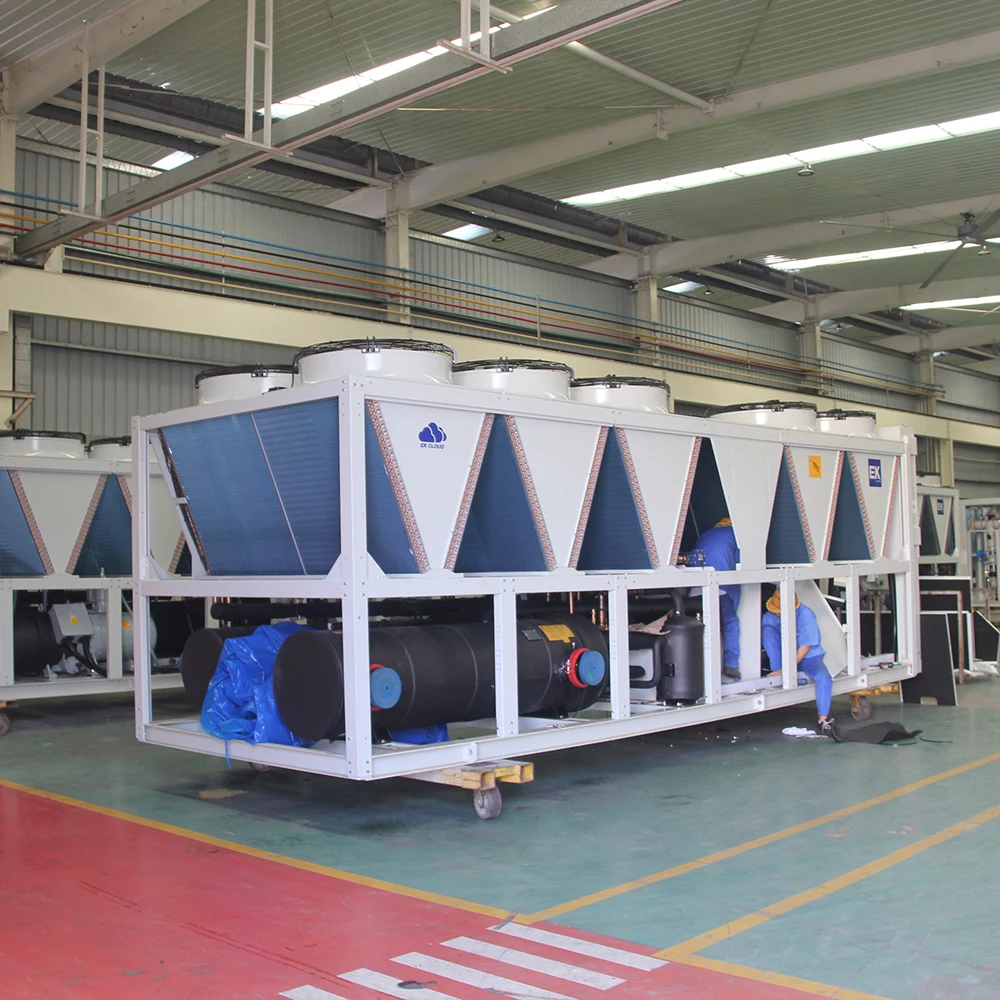 Industrial Air Conditioner Large Chilling Equipment Air Cooled Screw Water Chiller