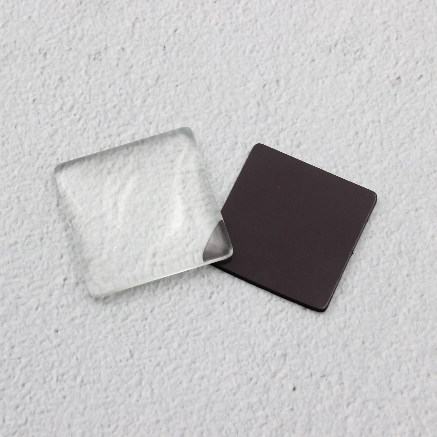 Custom Tourism Souvenirs Crystal Glass Dome Souvenir Sublimation Fridge Glass Magnet Blank Magnet Raw Material