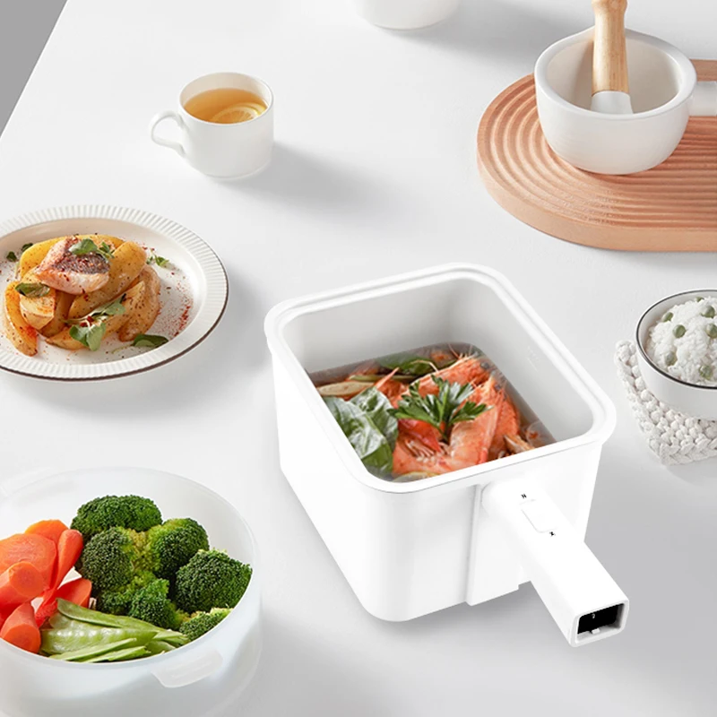 Многофункциональный мини-отпариватель для еды 1,8 л, для домашнего использования, для горячего приготовления, для приготовления лапши, электрическая плита