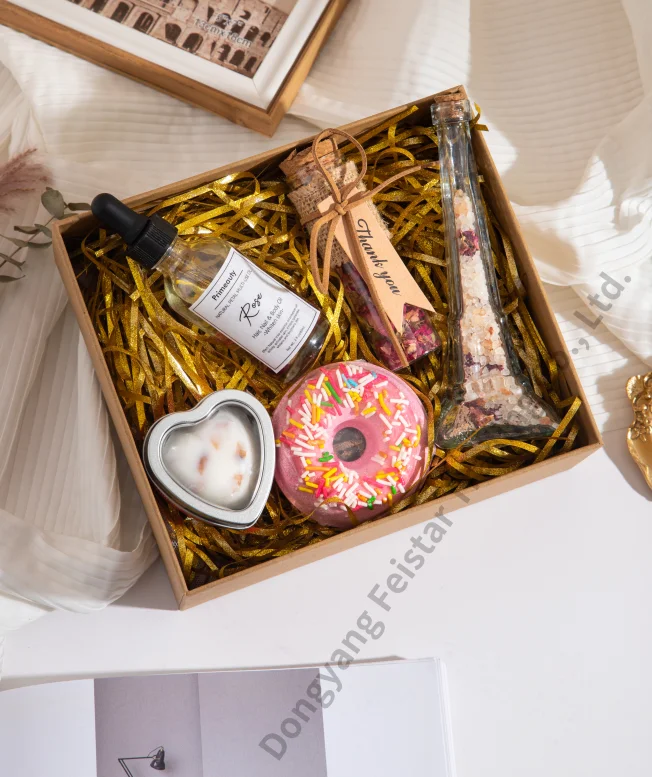 Luxury Relaxation Gift Box Spa Gift Set Relaxing  Body Care Self Care Products for Women ODM OEM