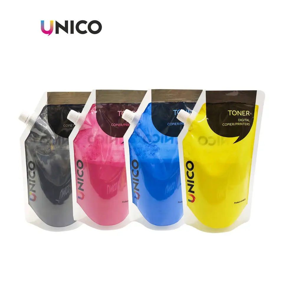 UNICO Compatible Refill Toner powder Wc7525 copier toner For Xerox Workcentre 7525 7830 7835 7845 7855 color bulk toner refill