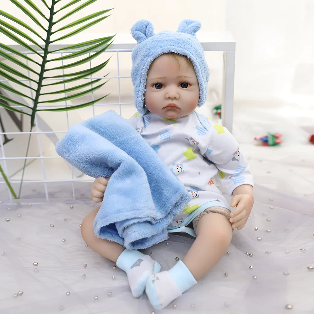 URCHOICE Waterproof Realistic Artificial Vinyl Silicone Reborn Baby Doll Kits For Cheap Price Lifelike bebe Customize