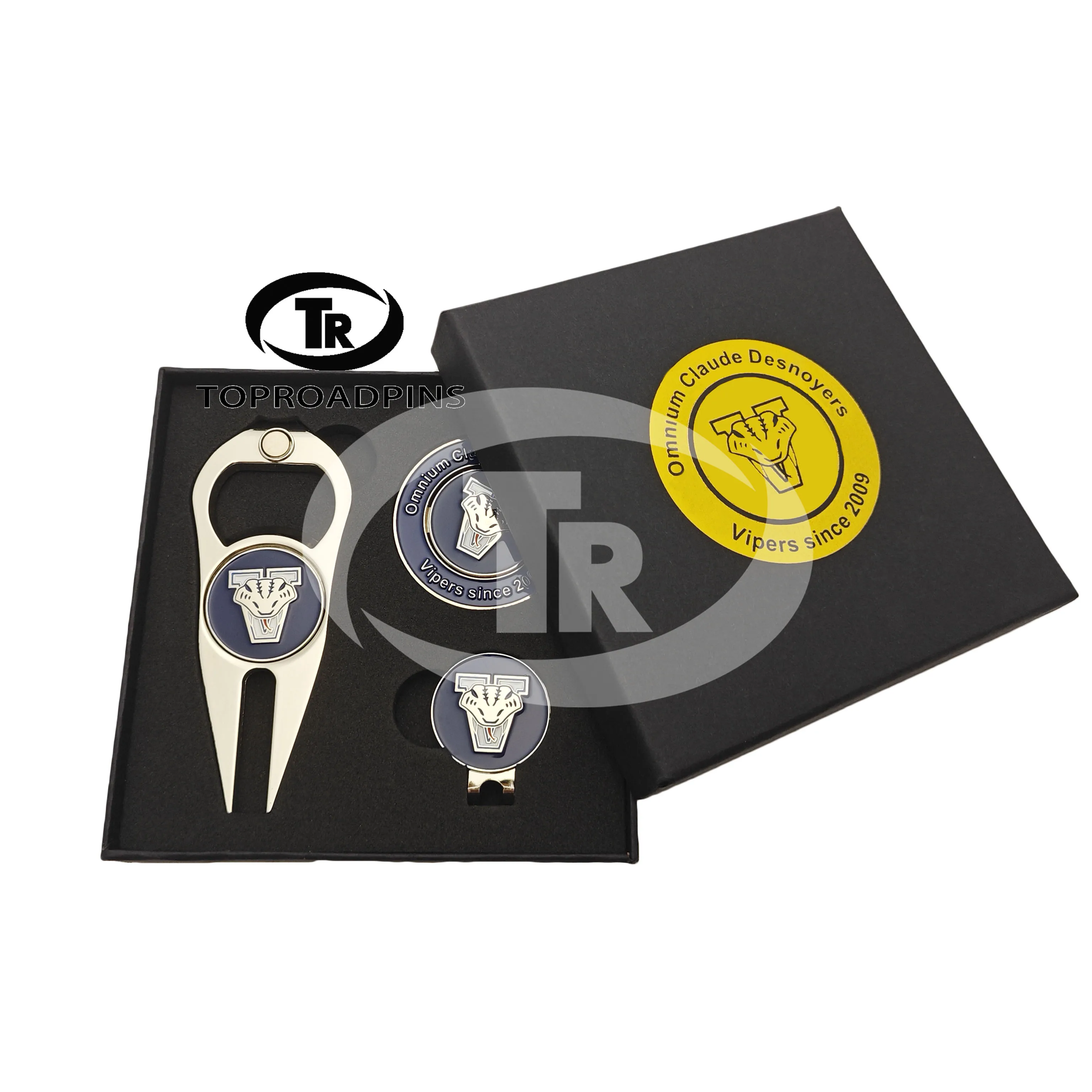 Custom Morden Luxury New Products Stainless Steel China Factory Divot Tool Golf Metal Set