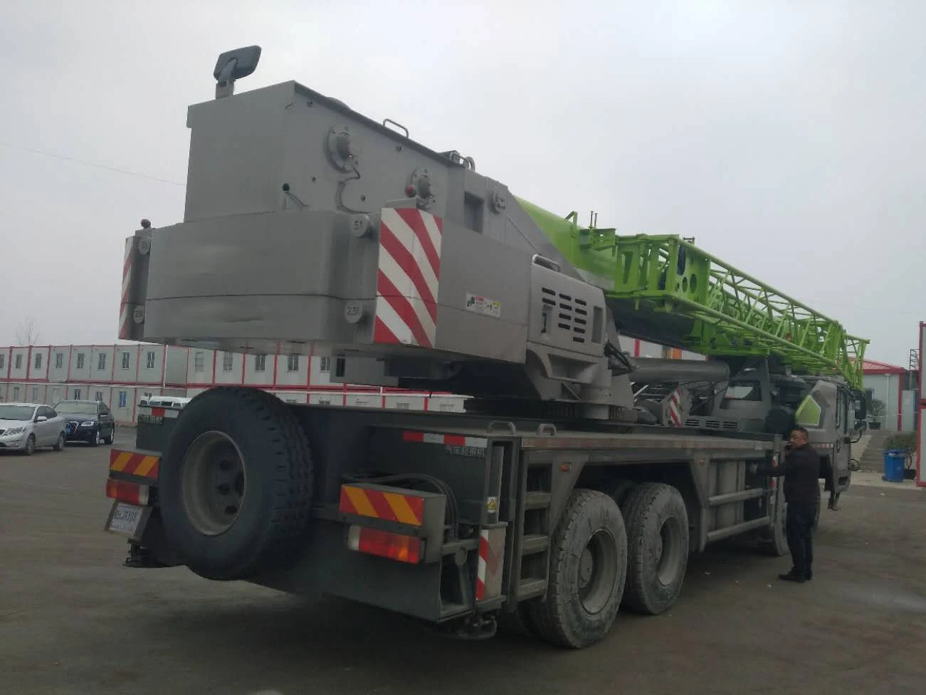 Строительная машина 55Ton новый грузовой кран ZTC550H телескопический стрела мобильные краны