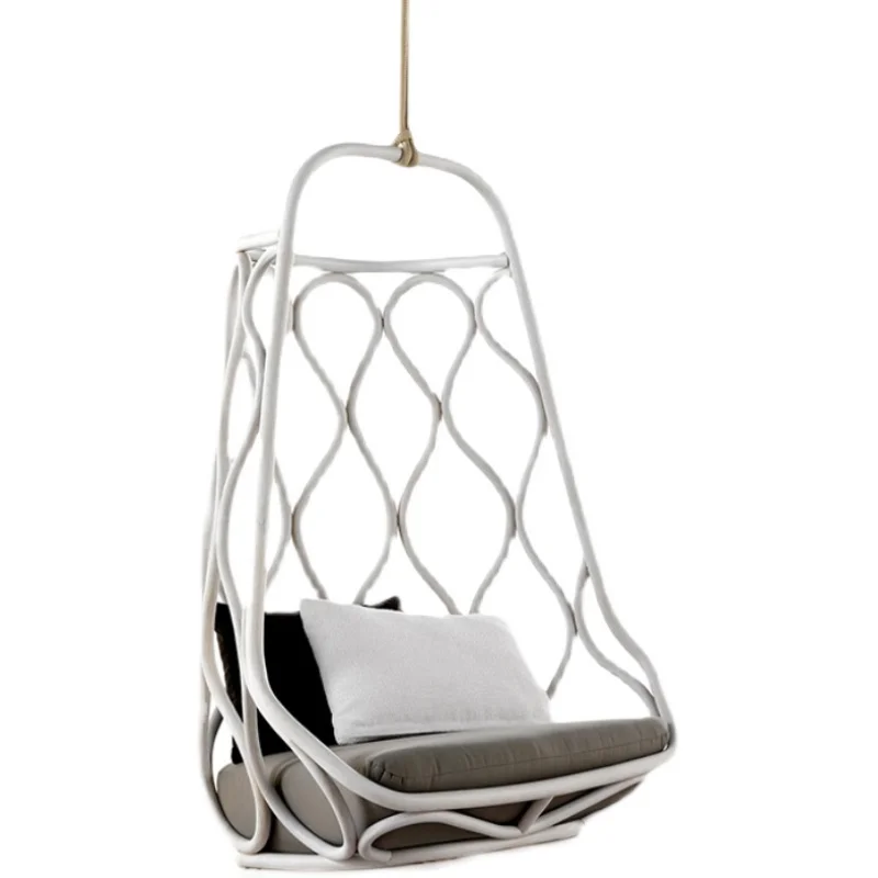 Outdoor hanging chair swing indoor home bedroom cradle chair hammock net red hanging chair balcony bird nest hanging wicker