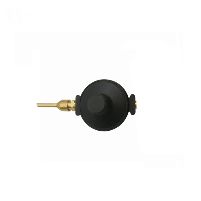 Good quality inflator balloon brass helium regulator with rubber tilt valve
