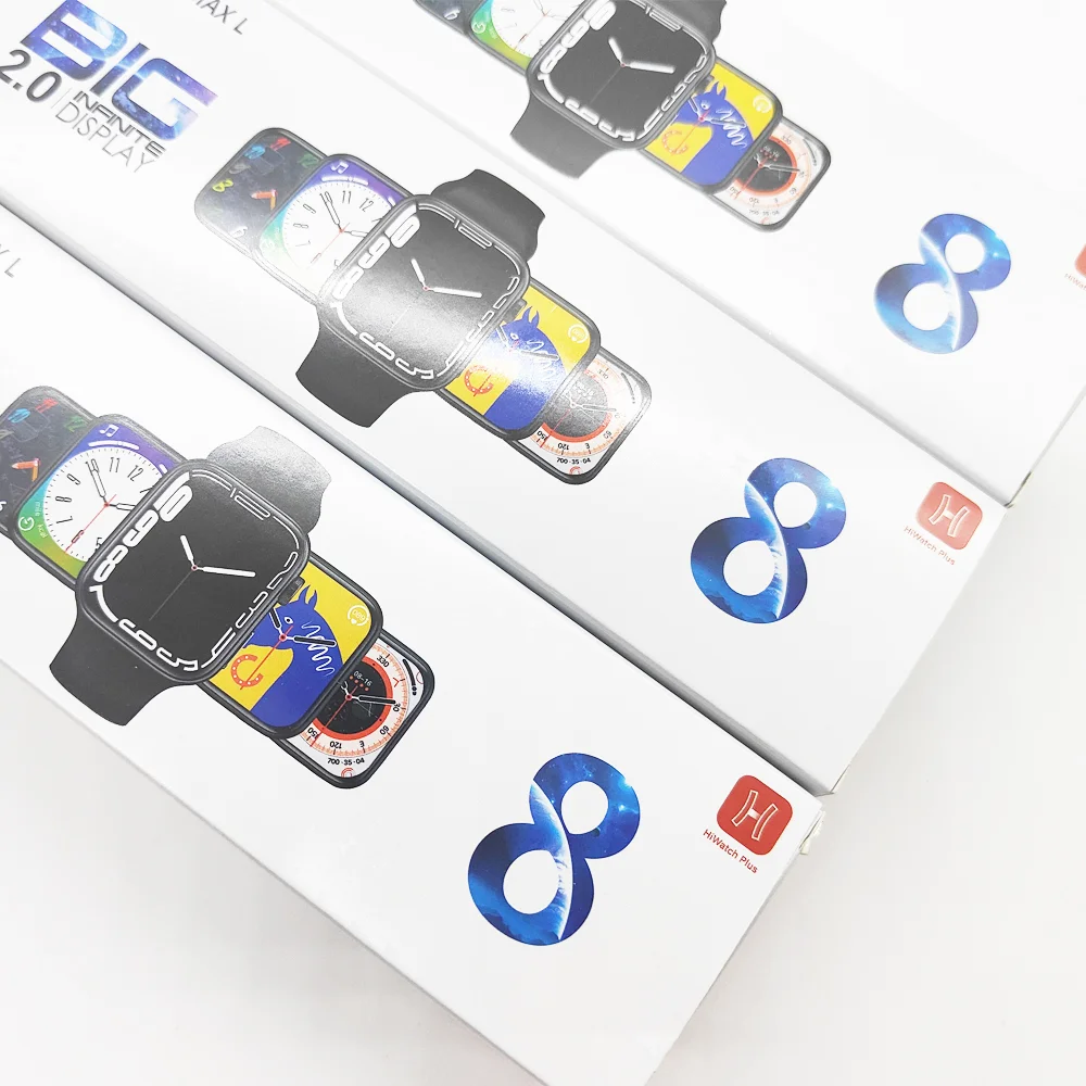 New Arrivals T900 Pro Max L 8 Series 1.92 Inch Smartwatch Waterproof Sport Fitness Heart Rate Monitor T900 Promax Smart Watch