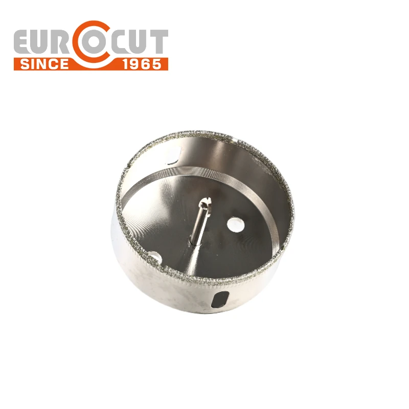 EUROCUT Glass Opener Diamond Hole Saw Cutting Diamond Glass Hole Saw For Granite