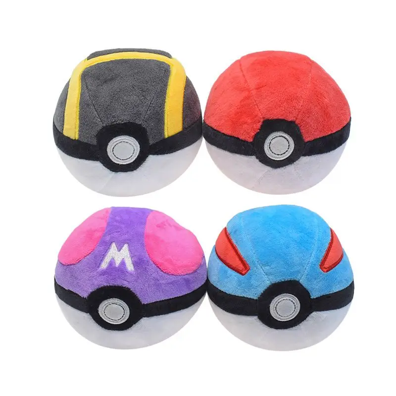 Wholesale Cheap Plush Toys Poke Ball Plus Stuffed Animals Soft Monster Ball Plus Plush Toys for Kids