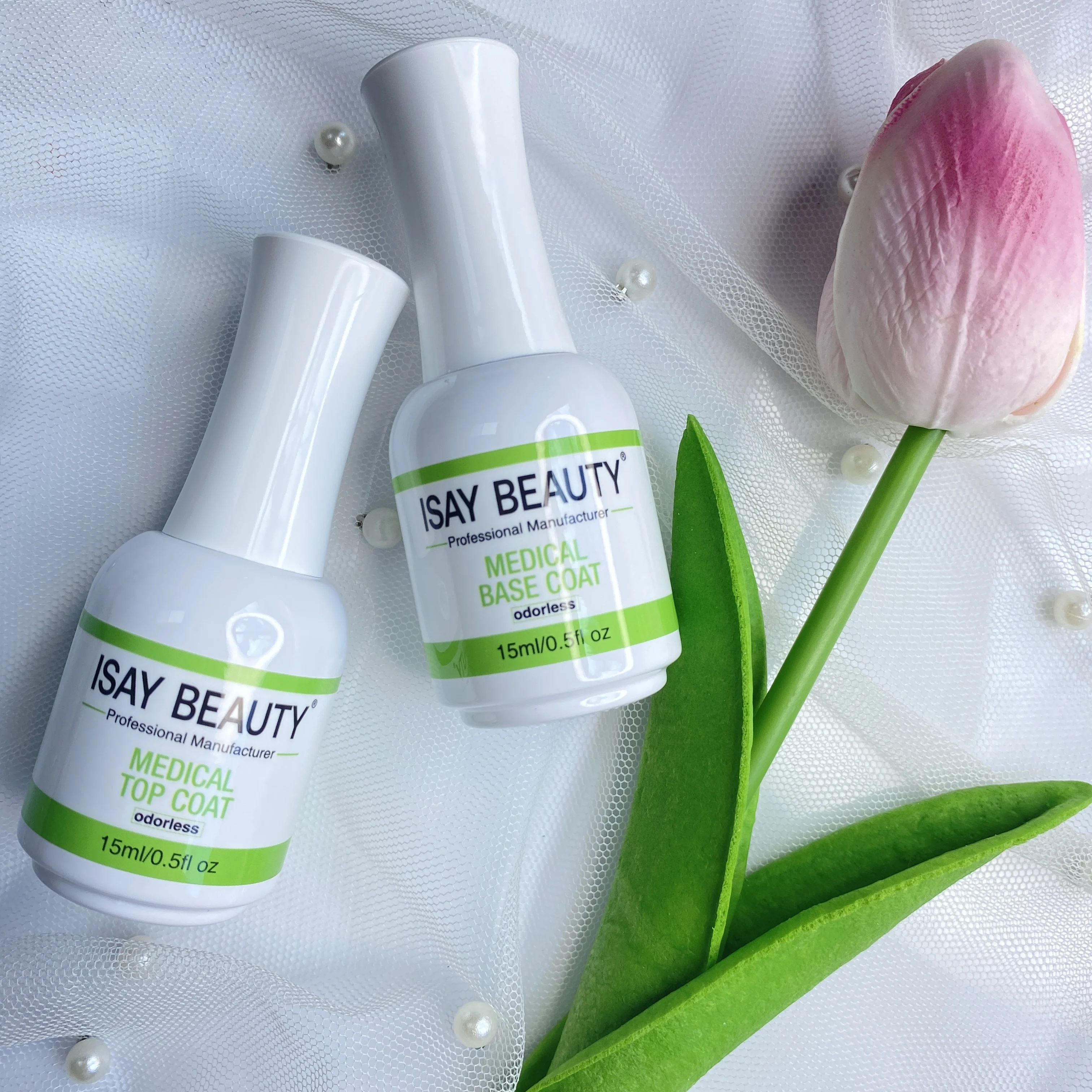 2022 New Formula Odorless Base Coat and Top Coat No Smell Dipping Liquids