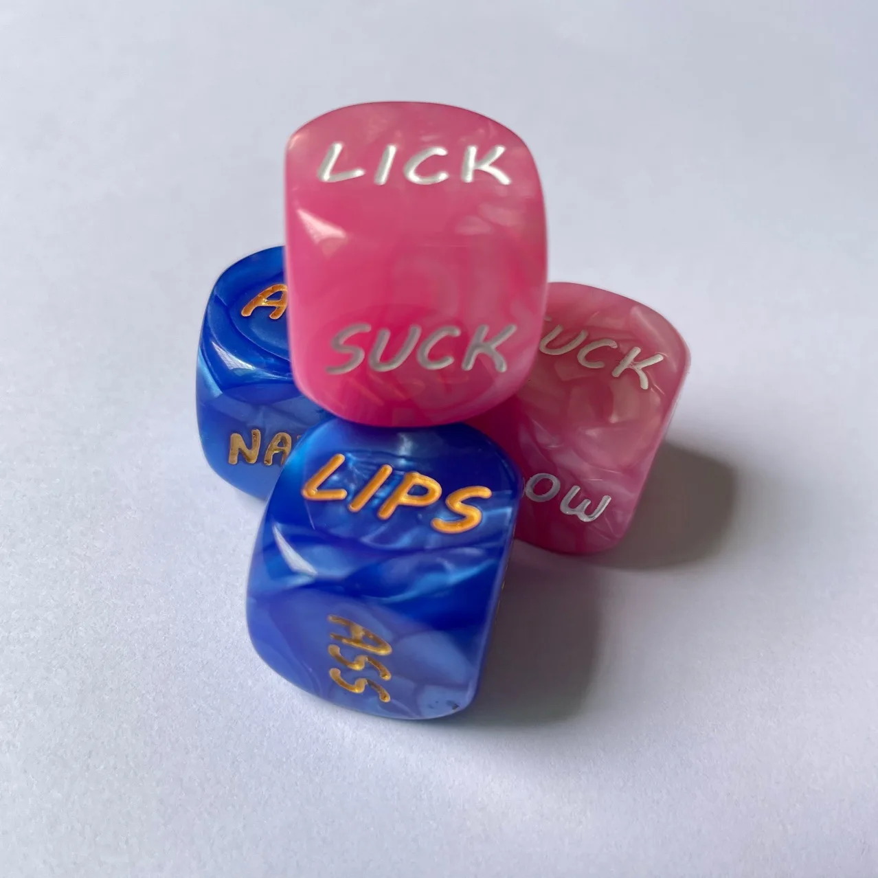 2pcs Sex Toys For Couples Adult Games Funny Sex Dice 6 Sides Sex Romance Love Humour Erotic Craps Dice Bar Toy Couple Gift
