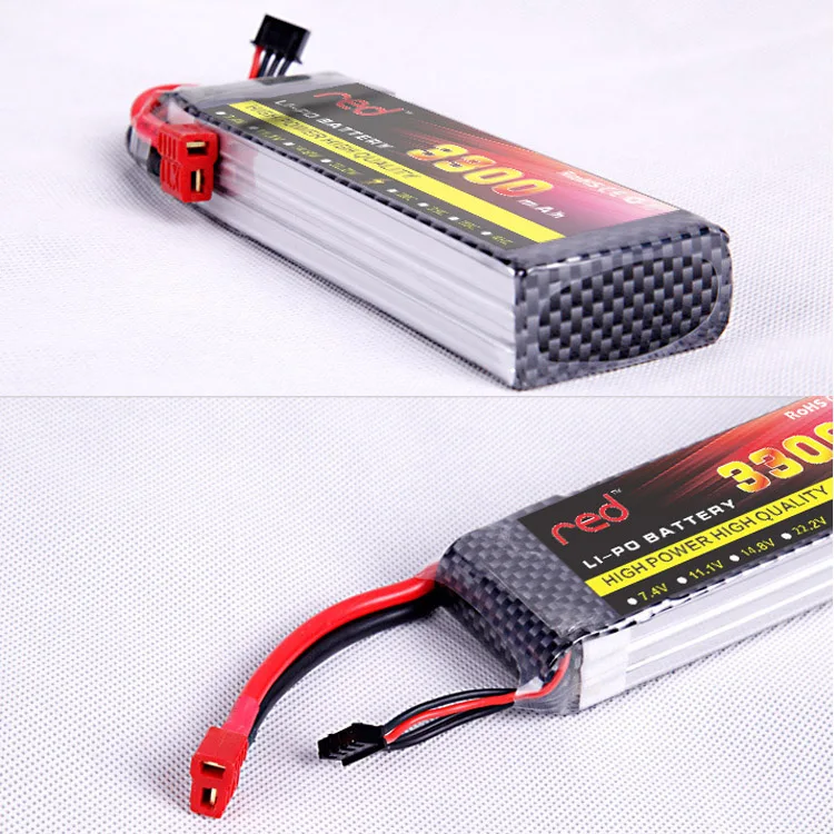 3300MAH 7.4V Lipo Battery for RC Tank DIY Car Boat