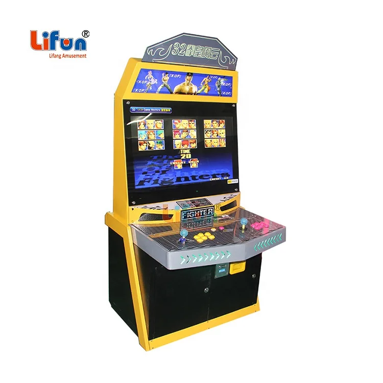 Lifun Double Players ретро уличные бои классический аркадный автомат 32-дюймовый ЖК-дисплей с монетоприемником Street Fighter Аркадный Игровой Автомат