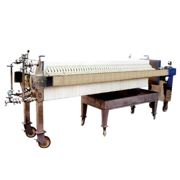 Portable water purification systems of the cardboard filter press with rollers