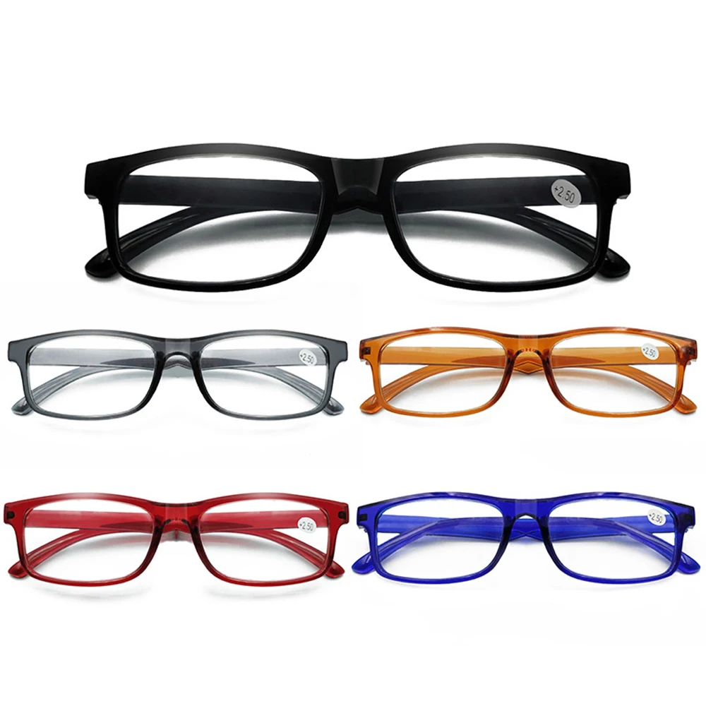 wholesale price Reading glasses Plastic PC Women Men Fashion trendy Prescription Cheap Reader