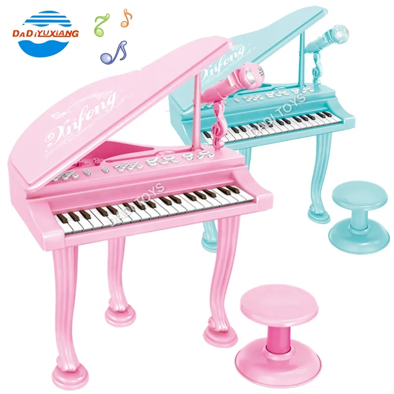 DADI OEM&ODM 2022 Electric Piano Keyboard Music Instrument Toy For Children With Microphone