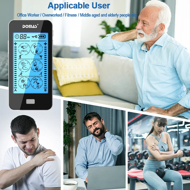 Factory Customized Muscle Stimulation Relax Lumbar Back Period Pain Relief Physiotherapy Tens Machine