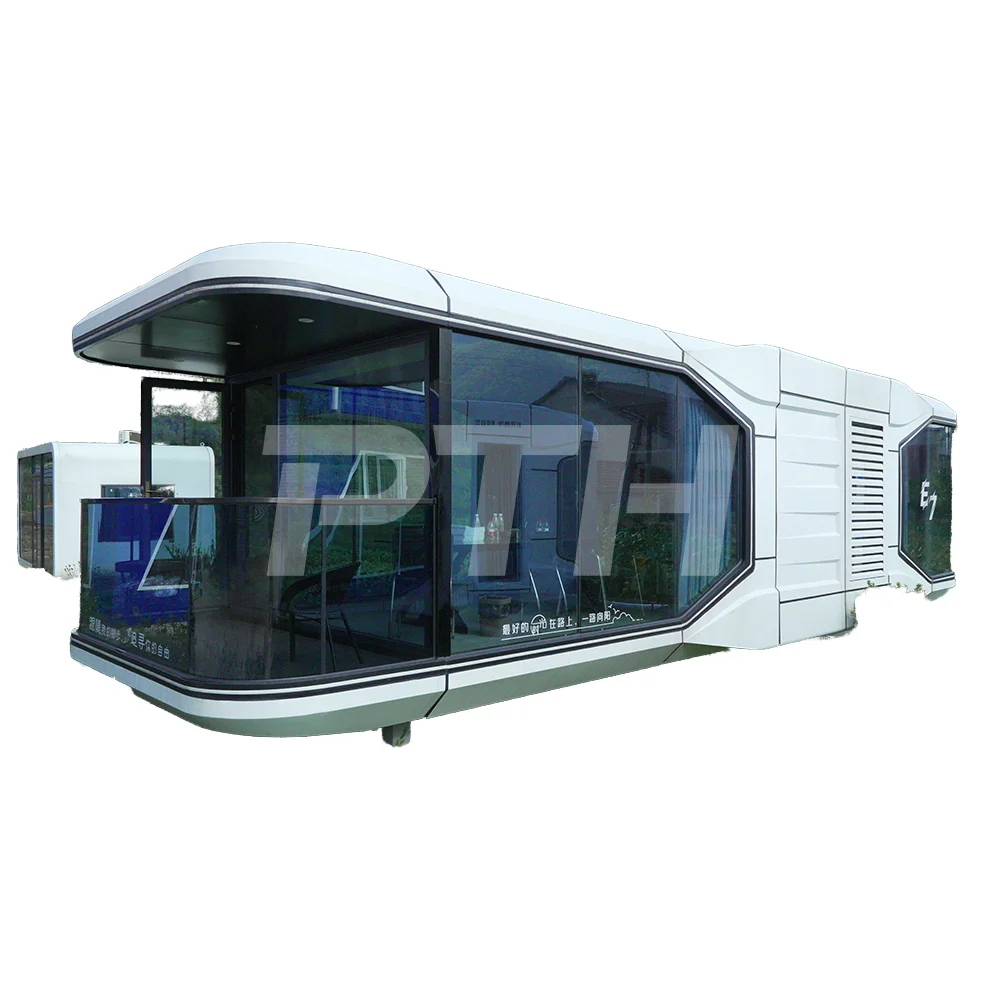 Luxury Prefabricated Capsule House a High-End Tiny Prefab House
