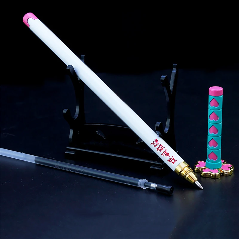 Japanese Metal katana toy demon slayer samurai sword Gel Pen action Figure Simulation Weapon student back-to-school stationery