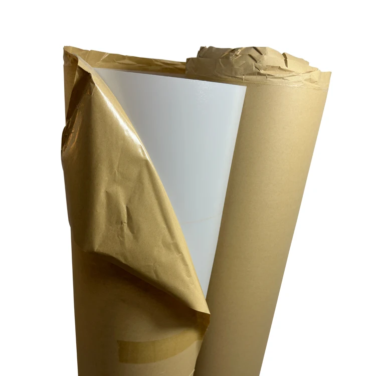 Self adhesive lampshade Backing Material  pvc sheet for lamp shade
