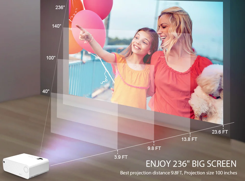 Проекторы 2021 Android tv мини-проектор производство видео Многофункциональный