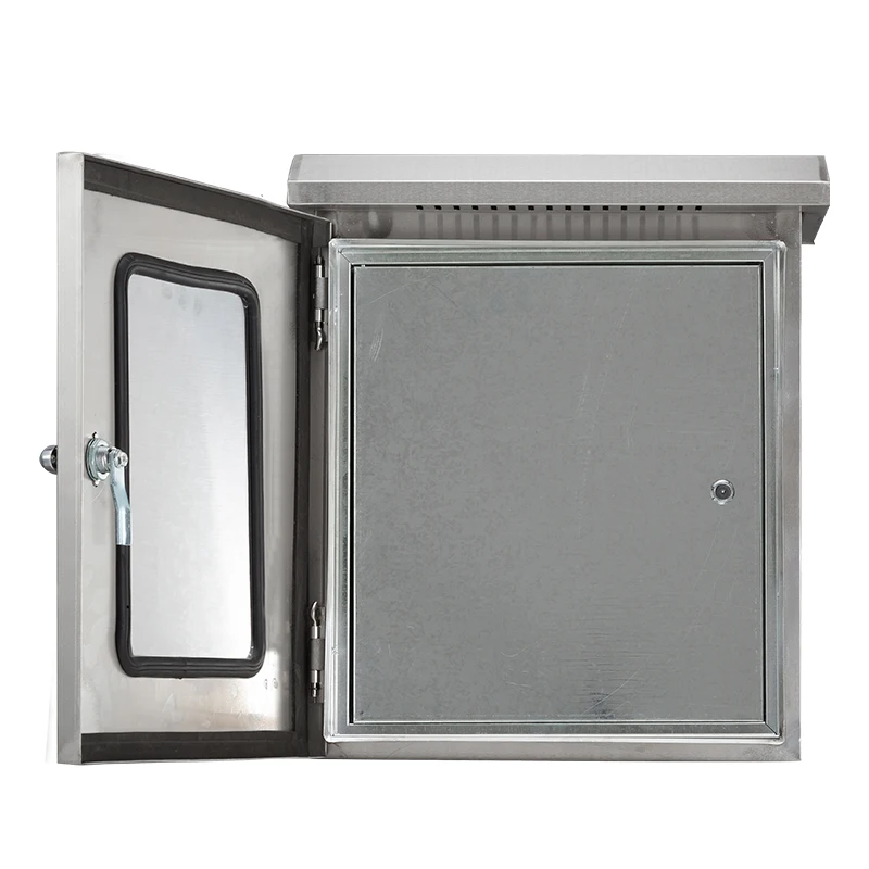 Outdoor Metal IP55 Electrical Floor Standing Cabinet / Switch Box / Cable Distribution Box